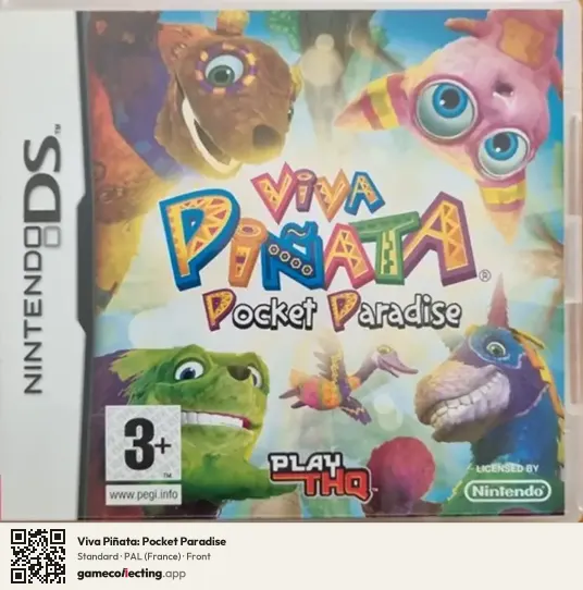 Viva Piñata: Pocket Paradise Nintendo DS, France box front