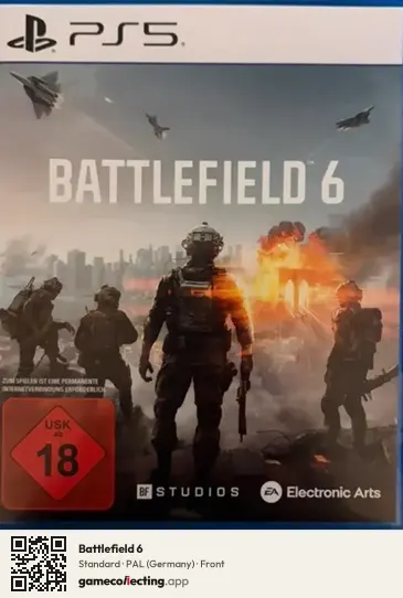 Battlefield 6 PlayStation 5, Germany box front