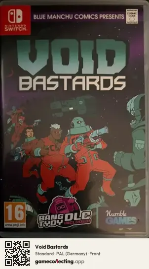 Void Bastards Nintendo Switch, Germany box front