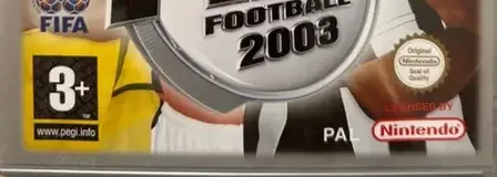 FIFA Soccer 2003, the PEGI square on its front