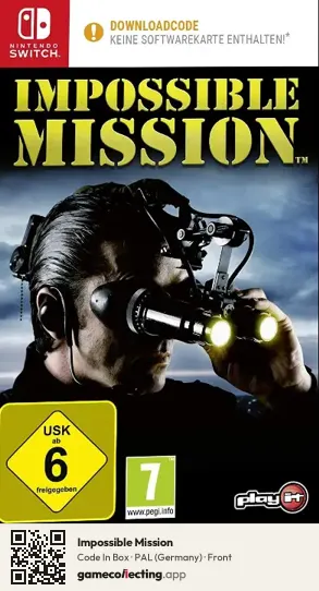Impossible Mission Nintendo Switch, Germany box front