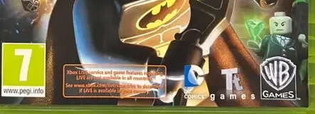 LEGO Batman 2: DC Super Heroes, the USK square on its front