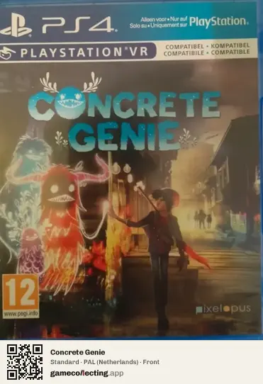 Concrete Genie PlayStation 4, Netherlands box front