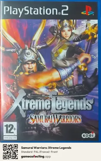 Samurai Warriors: Xtreme Legends PlayStation 2, France box front