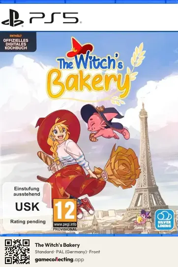 The Witch's Bakery PlayStation 5, Germany box front