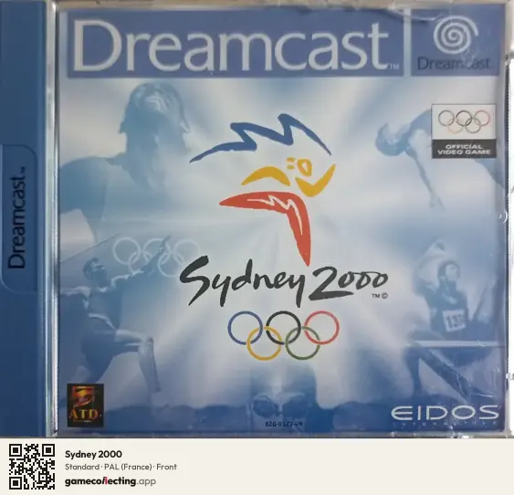 Sydney 2000 Sega Dreamcast, France box front