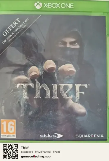 Thief Xbox One, France box front