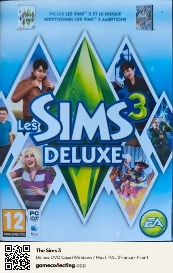 The Sims 3 Computer, France box front