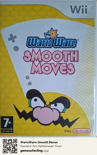 WarioWare: Smooth Moves Nintendo Wii, Netherlands box front