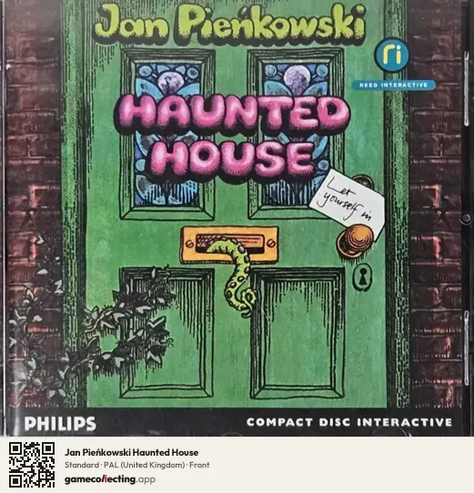 Jan Pieńkowski Haunted House Philips CD-i, United Kingdom box front
