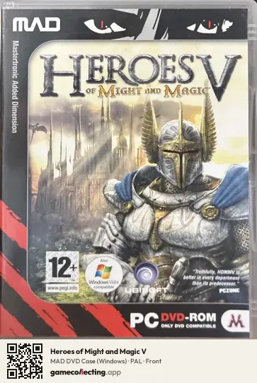 Heroes of Might and Magic V Computer, PAL box front