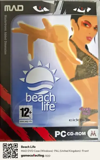 Beach Life Computer, United Kingdom box front