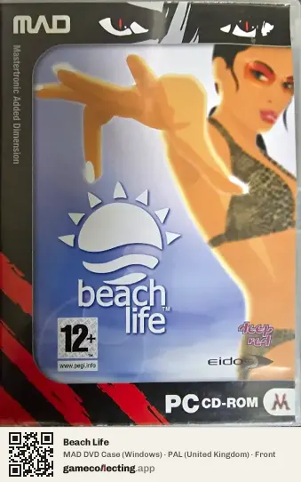 Beach Life Computer, United Kingdom box front