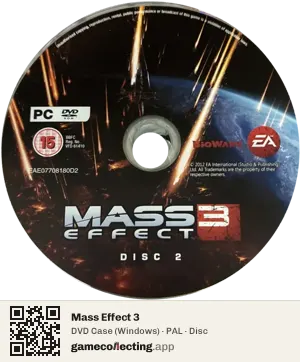 Mass Effect 3 Computer, PAL disc