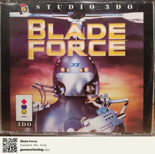 Blade Force 3DO Interactive Multiplayer, PAL box front