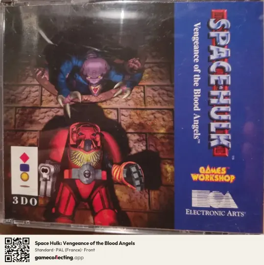Space Hulk: Vengeance of the Blood Angels 3DO Interactive Multiplayer, France box front