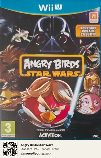 Angry Birds Star Wars Nintendo Wii U, France box front