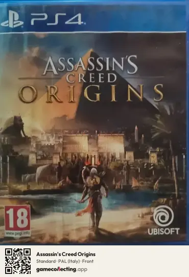 Assassin's Creed Origins PlayStation 4, Italy box front