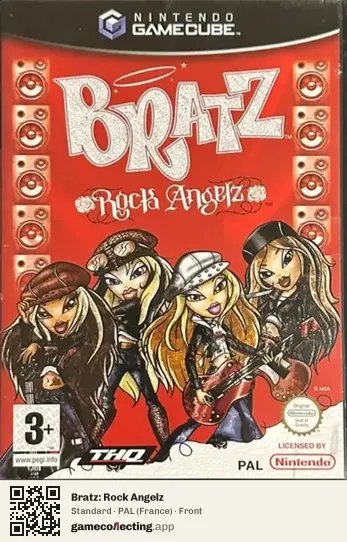 Bratz: Rock Angelz Nintendo GameCube, France box front