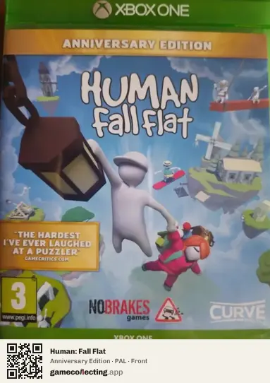 Human: Fall Flat Xbox One, PAL box front