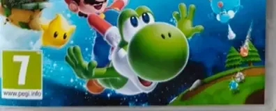 Super Mario Galaxy + Super Mario Galaxy 2, the PEGI square on its front