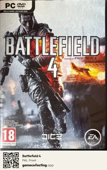 Battlefield 4 Computer, PAL box front