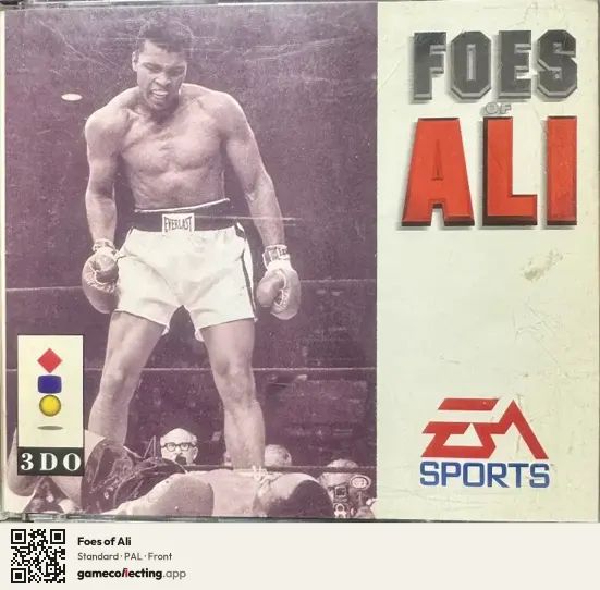 Foes of Ali 3DO Interactive Multiplayer, PAL box front