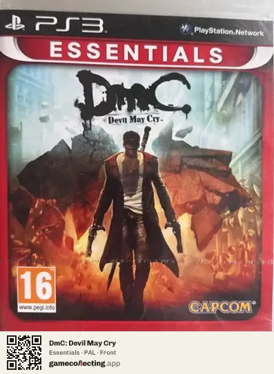 DmC: Devil May Cry PlayStation 3, PAL box front
