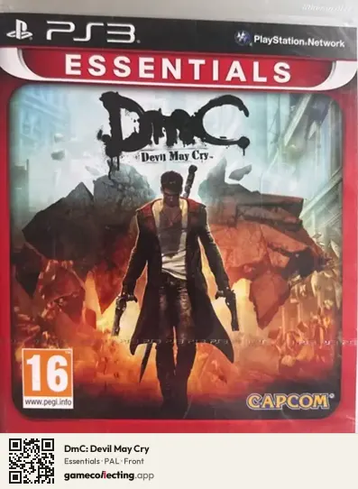 DmC: Devil May Cry PlayStation 3, PAL box front
