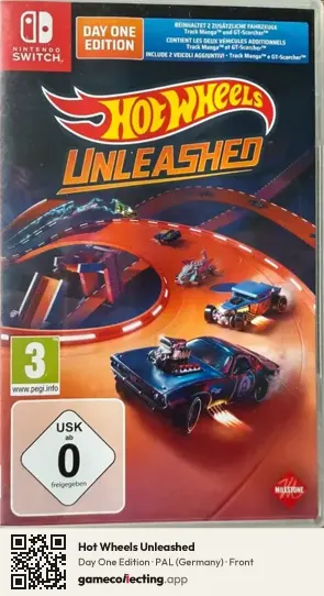 Hot Wheels Unleashed Nintendo Switch, Germany box front