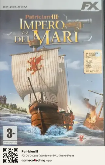 Patrician III Computer, Italy box front
