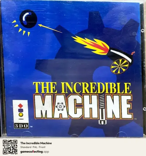 The Incredible Machine 3DO Interactive Multiplayer, PAL box front