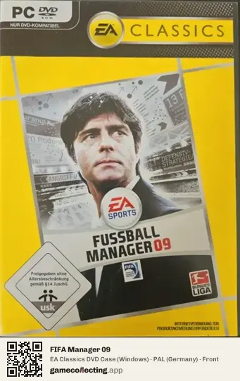 FIFA Manager 09 Computer, Germany box front