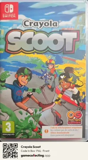 Crayola Scoot Nintendo Switch, PAL box front