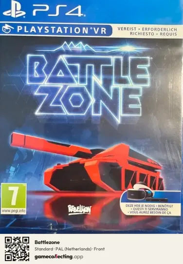 Battlezone PlayStation 4, Netherlands box front