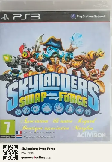 Skylanders: Swap Force PlayStation 3, PAL box front