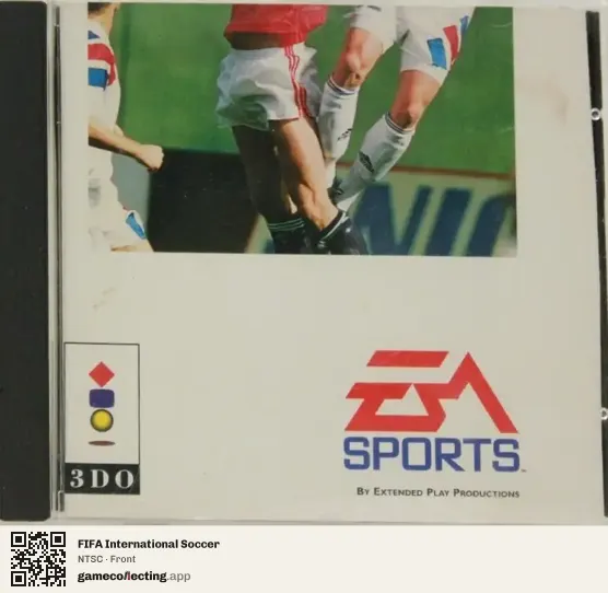 FIFA International Soccer 3DO Interactive Multiplayer, NTSC box front