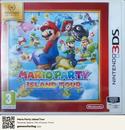 Mario Party: Island Tour Nintendo 3DS, France box front