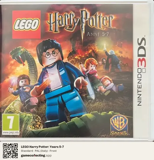 LEGO Harry Potter: Years 5-7 Nintendo 3DS, Italy box front
