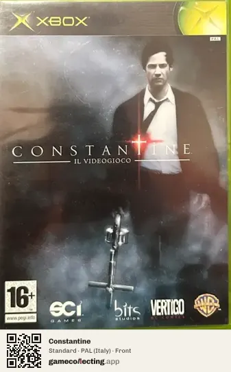 Constantine Xbox, Italy box front