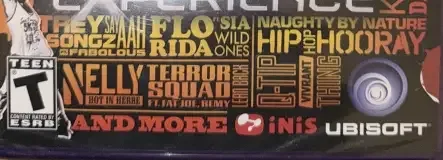The Hip Hop Dance Experience, the ESRB box on its front