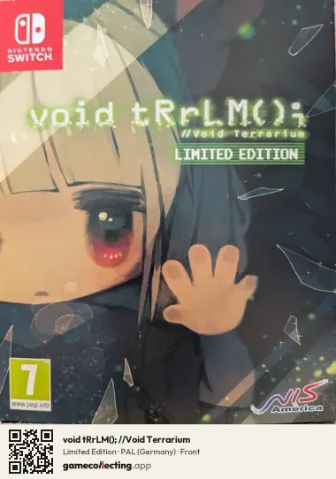 void tRrLM(); //Void Terrarium Nintendo Switch, Germany box front