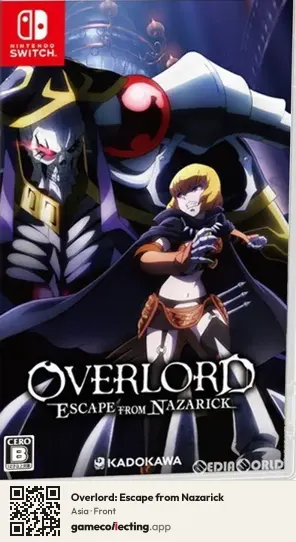 Overlord: Escape from Nazarick Nintendo Switch, Asia box front
