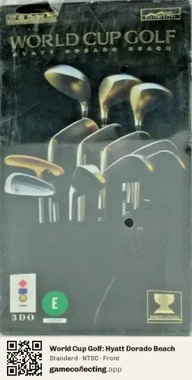World Cup Golf: Hyatt Dorado Beach 3DO Interactive Multiplayer, NTSC box front