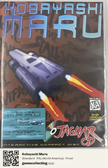 Kobayashi Maru Atari Jaguar CD, North America box front