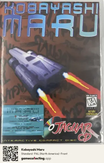 Kobayashi Maru Atari Jaguar CD, North America box front