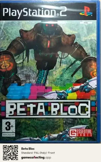 Beta Bloc PlayStation 2, Italy box front
