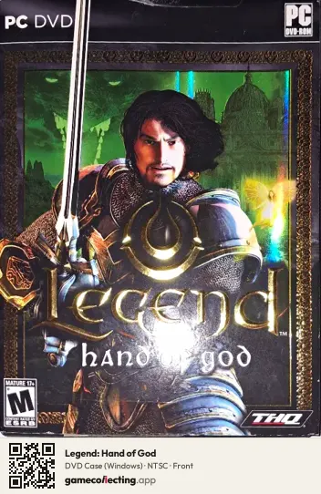 Legend: Hand of God Computer, NTSC box front