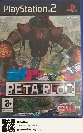 Beta Bloc PlayStation 2, PAL box front