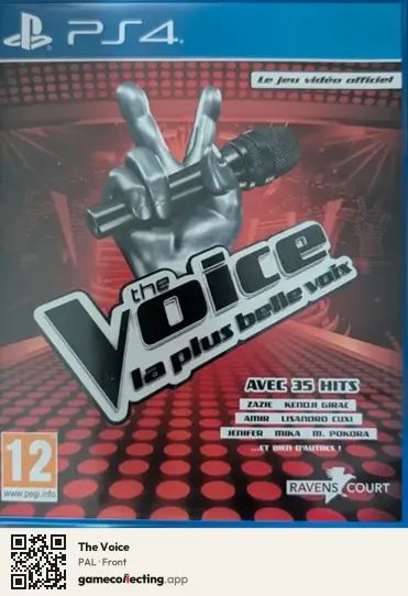 The Voice PlayStation 4, PAL box front